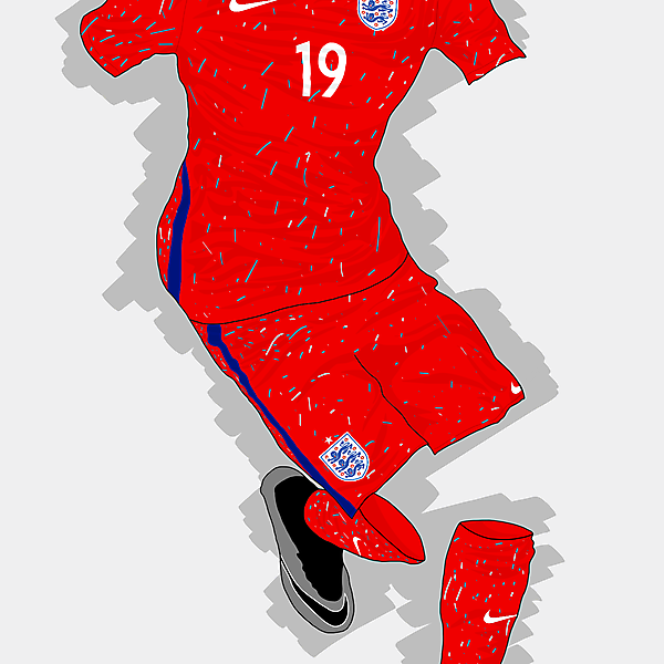 UEFA EURO 2016 - England Home Kit