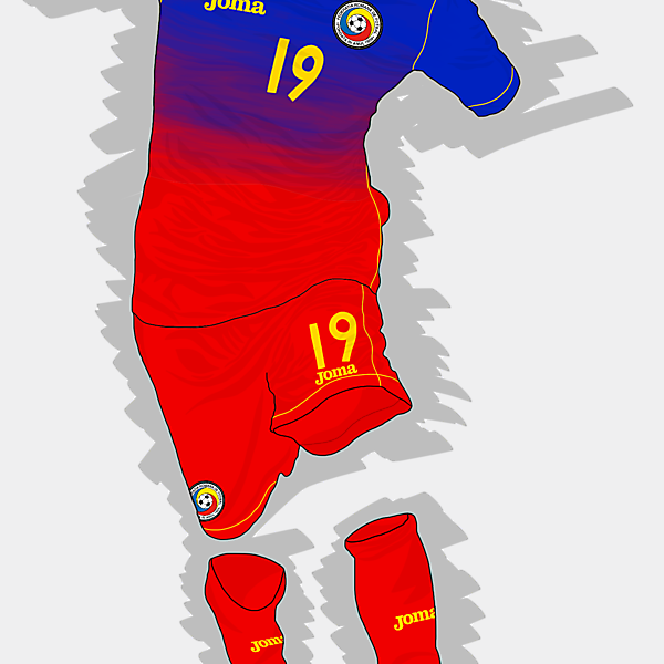 UEFA EURO 2016 - Romania Away Kit