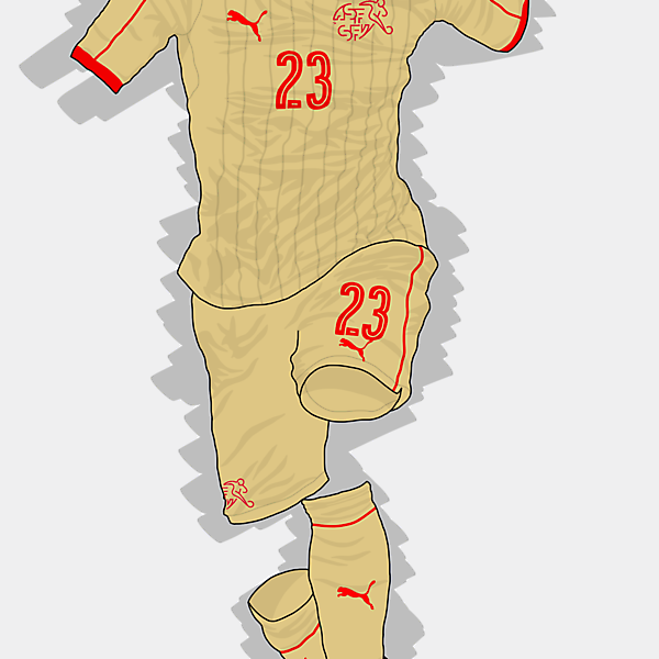 UEFA EURO 2016 - Switzerland Away Kit