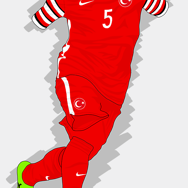 UEFA EURO 2016 - Turkey Home Kit