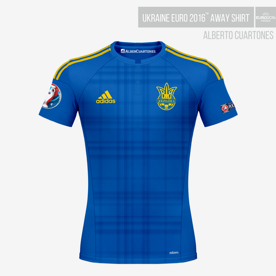 Ukraine UEFA EURO 2016™ Away Shirt