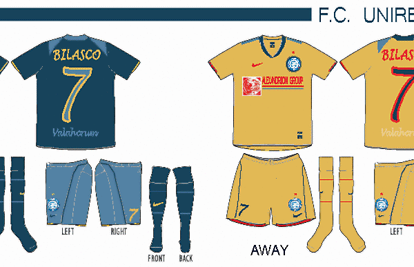 FC Unirea Urziceni Nike Fantasy Kit
