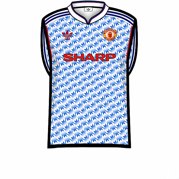 United away shirt 90-92