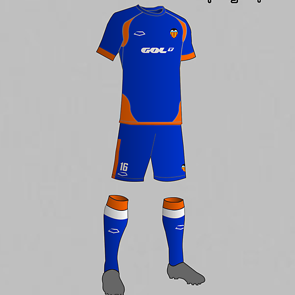 Valencia (Spain) Third kit 2016