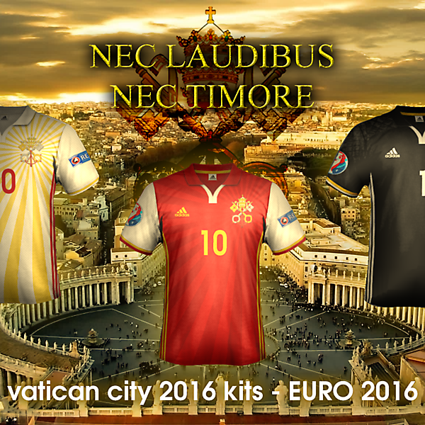 Vatican City EURO 2016 kits