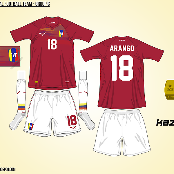 Venezuela Home - Group C, 2015 Copa América