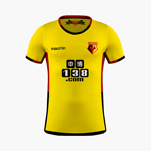 Watford FC - Macron Home Kit
