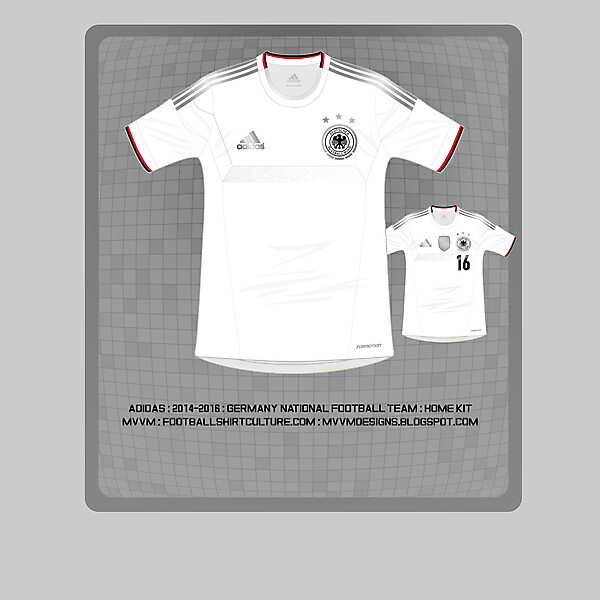 2014 Adidas Germany World Cup Home Kit