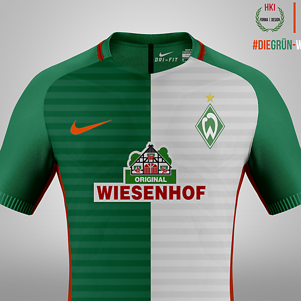 Werder Bremen x Nike Concept Home Kit 