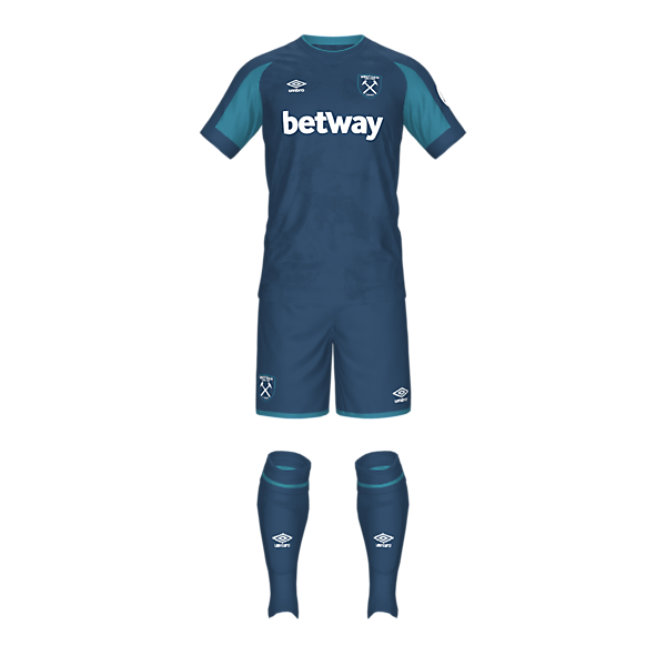 West Ham 3rd kit 23/24