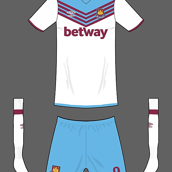 West Ham away kit