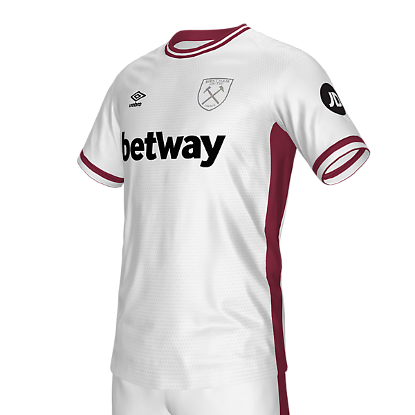 West Ham away shirt 23/24