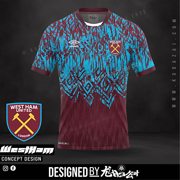 WEST HAM Home jersey