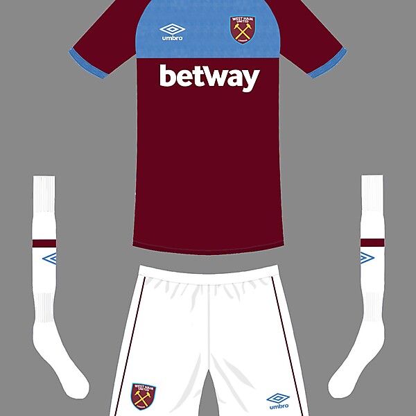 West Ham home kit