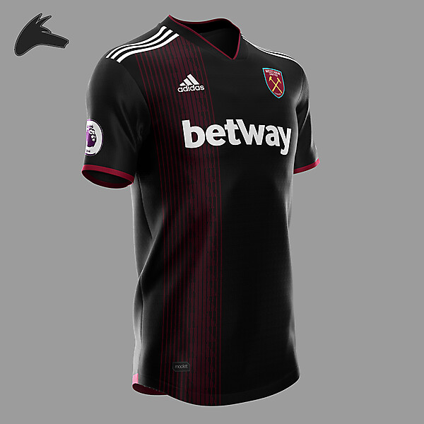 West Ham x Adidas away concept
