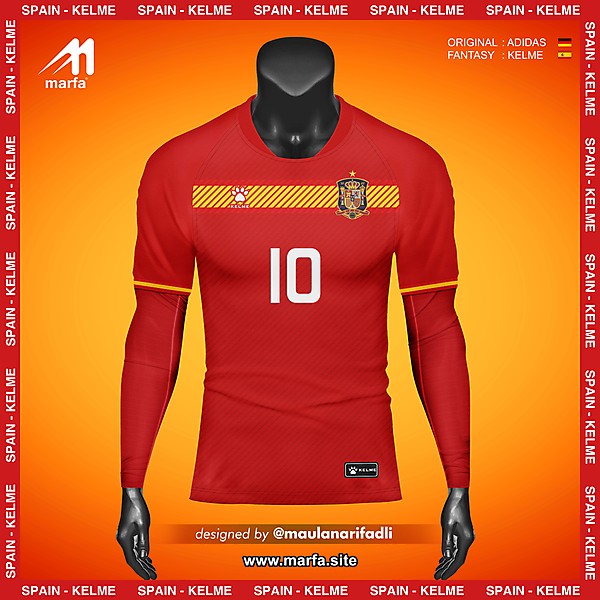 WHAT IF SPAIN NT JERSEY SPONSORED BY LOCAL APPAREL