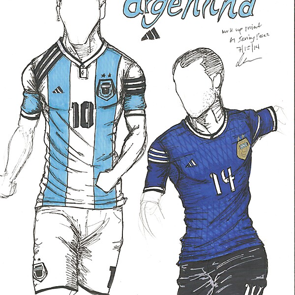 World Cup Project by Irvingperceni - Group F - Argentina 