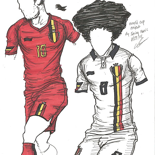 World Cup Project by Irvingperceni - Group H - Belgium