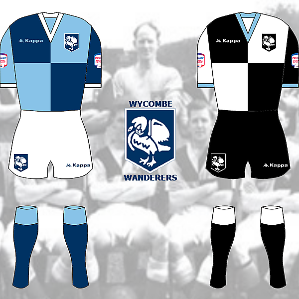 Wycombe Wanderers Kits
