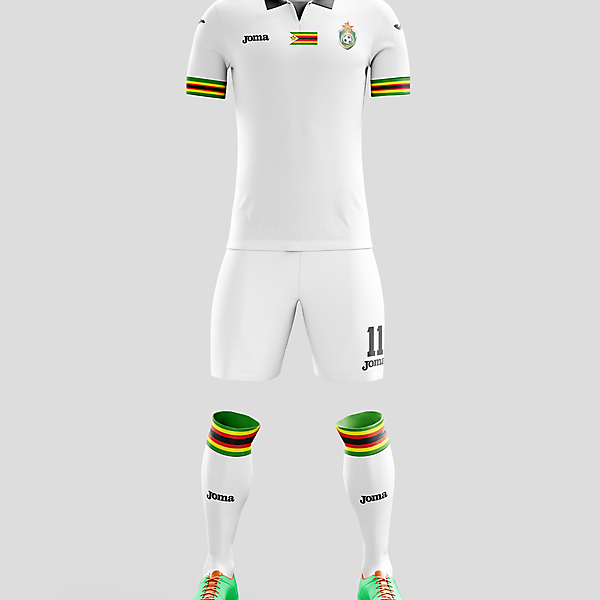 Zimbabwe x Joma - Away kit // by Istra2kDesign