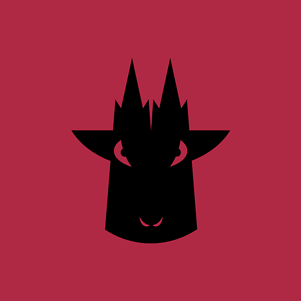 1 FC Koln alternate black on red logo