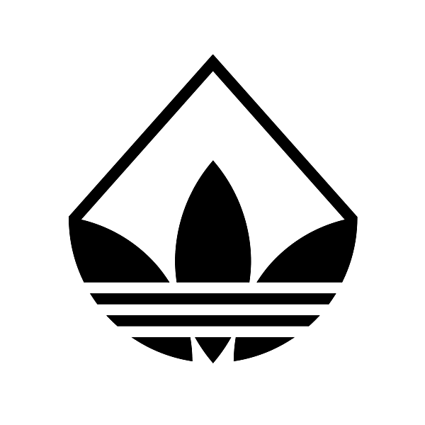 adidas trefoil logo update .