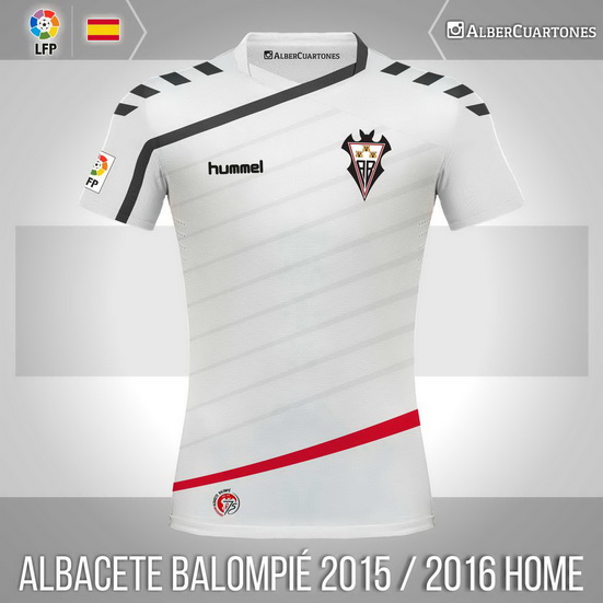 Albacete Balompié 2015 / 2016 Home Shirt