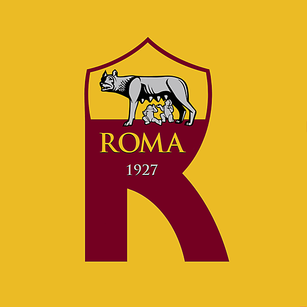 AS Roma spare logo.