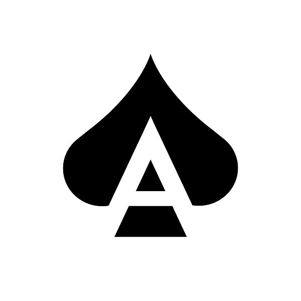 Black  Aces FC Amazayoni logo.