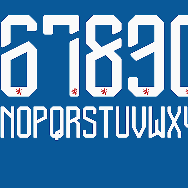 Boro Futsal Font v03