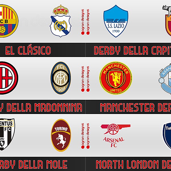 Club rivalries logo exchange.....