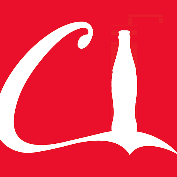 Coca - Cola sponsor logo concept .