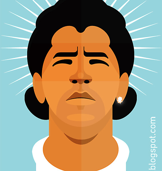 Maradona - Illustration
