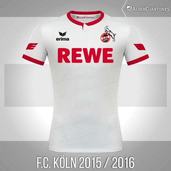 F.C. Köln 2015 / 2016 Home Shirt