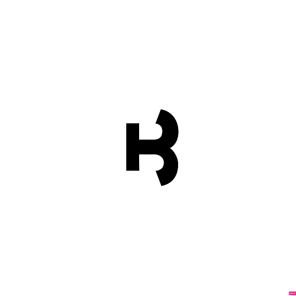 H B logo .
