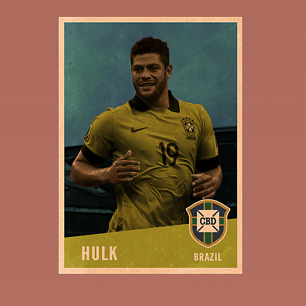 Hulk Vintage Style card