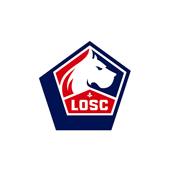 Lille  OSC logo update.