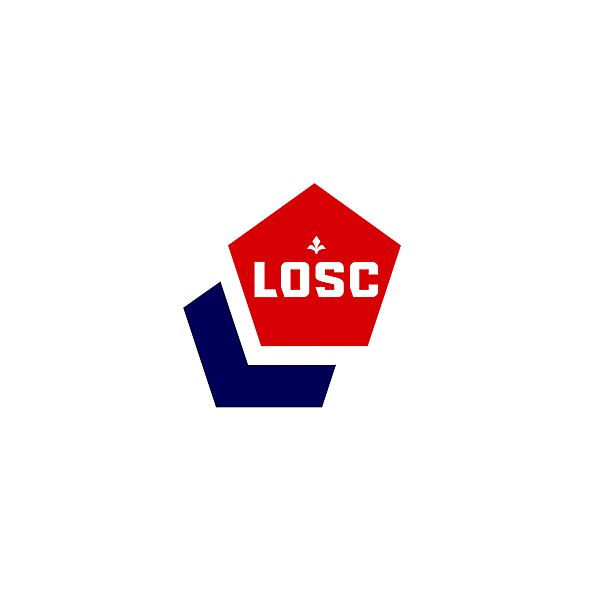 Lille  OSC  minimalistic logo  update, 