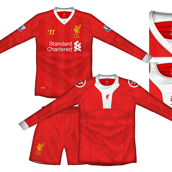 Liverpool Home Kit with baselayer