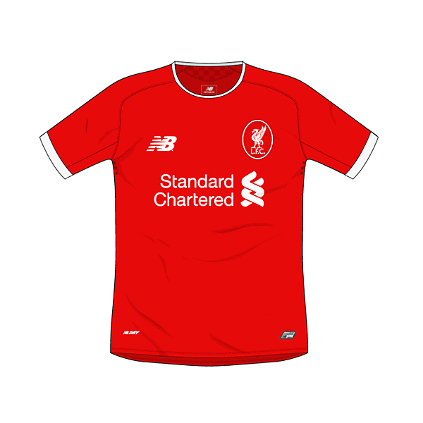 Liverpool Home shirt with/without 