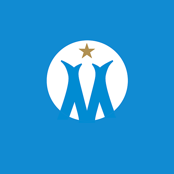 Olympique Marseille logo update.