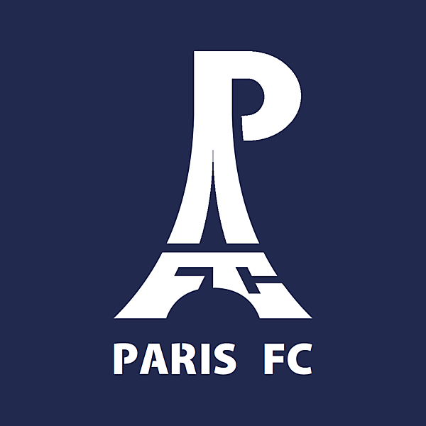 Paris FC alternative logo.