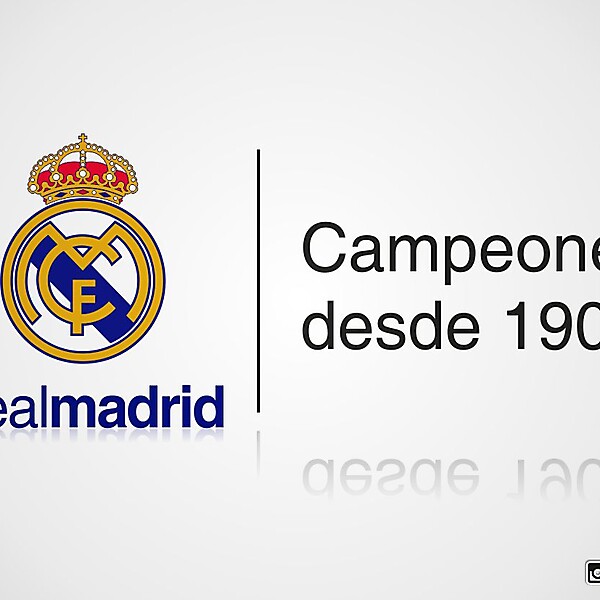 Real Madrid 112th anniversary design