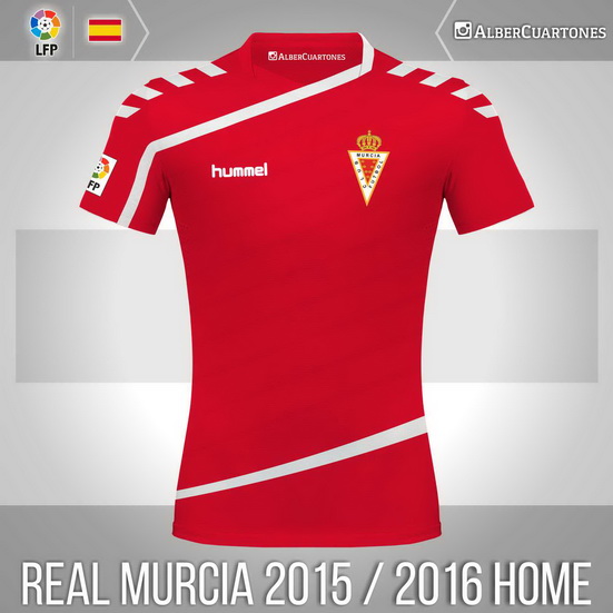 Real Murcia 2015 / 2016 Home Shirt