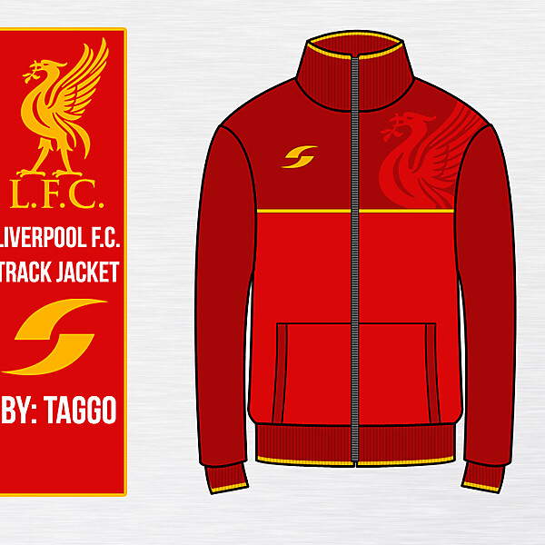 Liverpool Red Track Jacket
