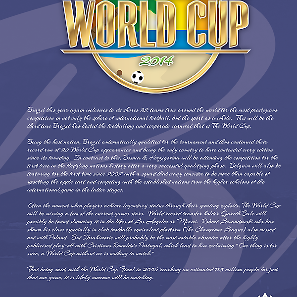 World Cup Infographic