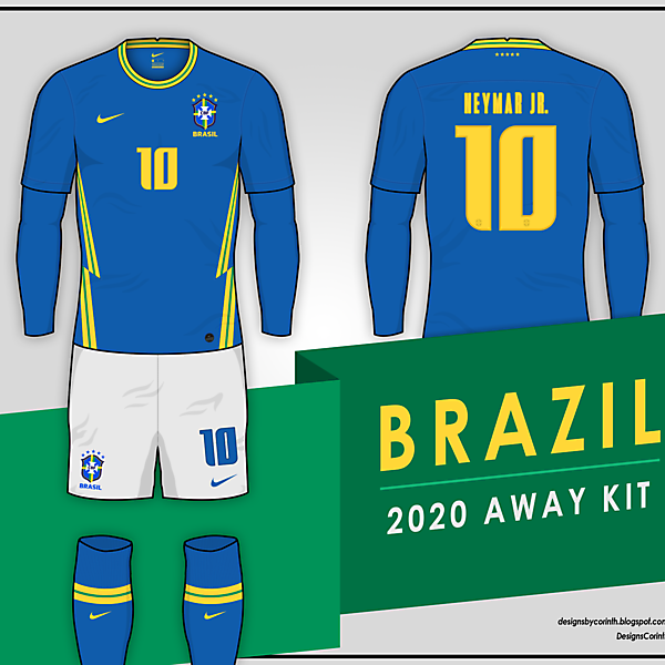 Brazil | 2020 Away Kit Prediction