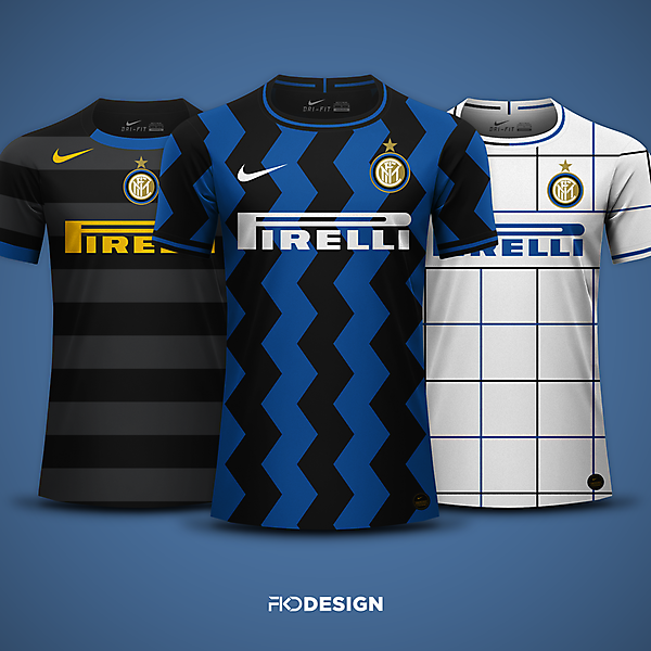 FC Inter || Nike || Home, Away & Third