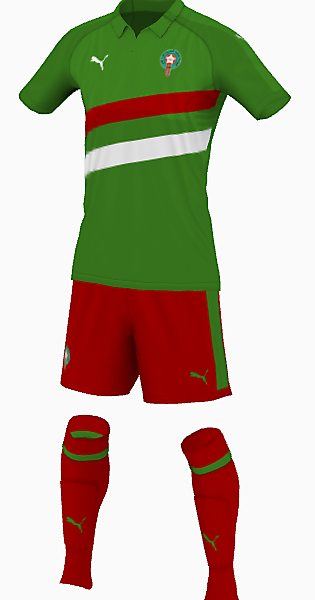 Morocco Kit (Away) | 2021 Prediction
