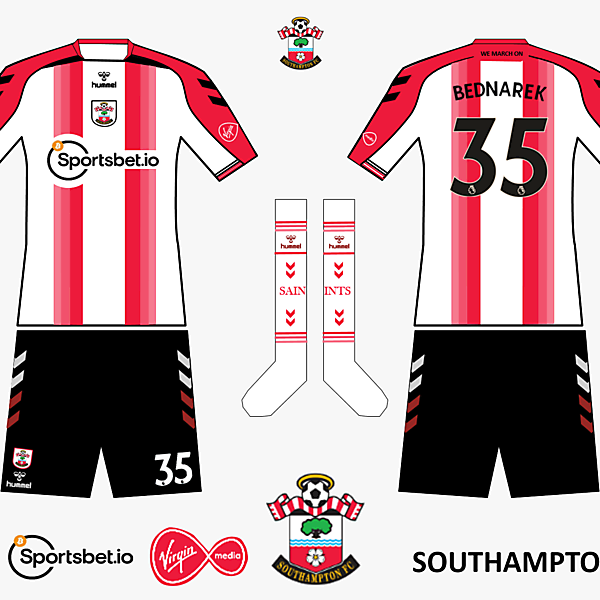 Southampton Home kit 2021/22
